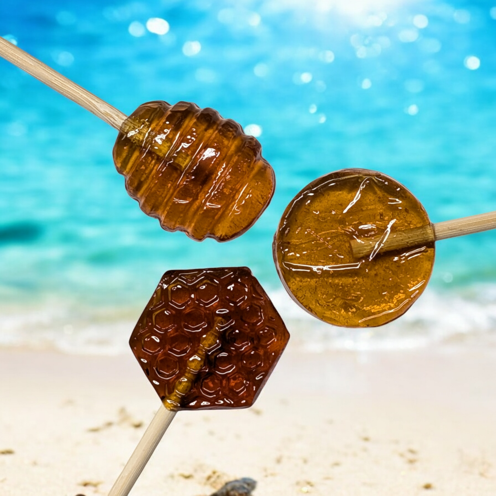 Honey Lollipops - Made with Real California Honey | The Bee Folks