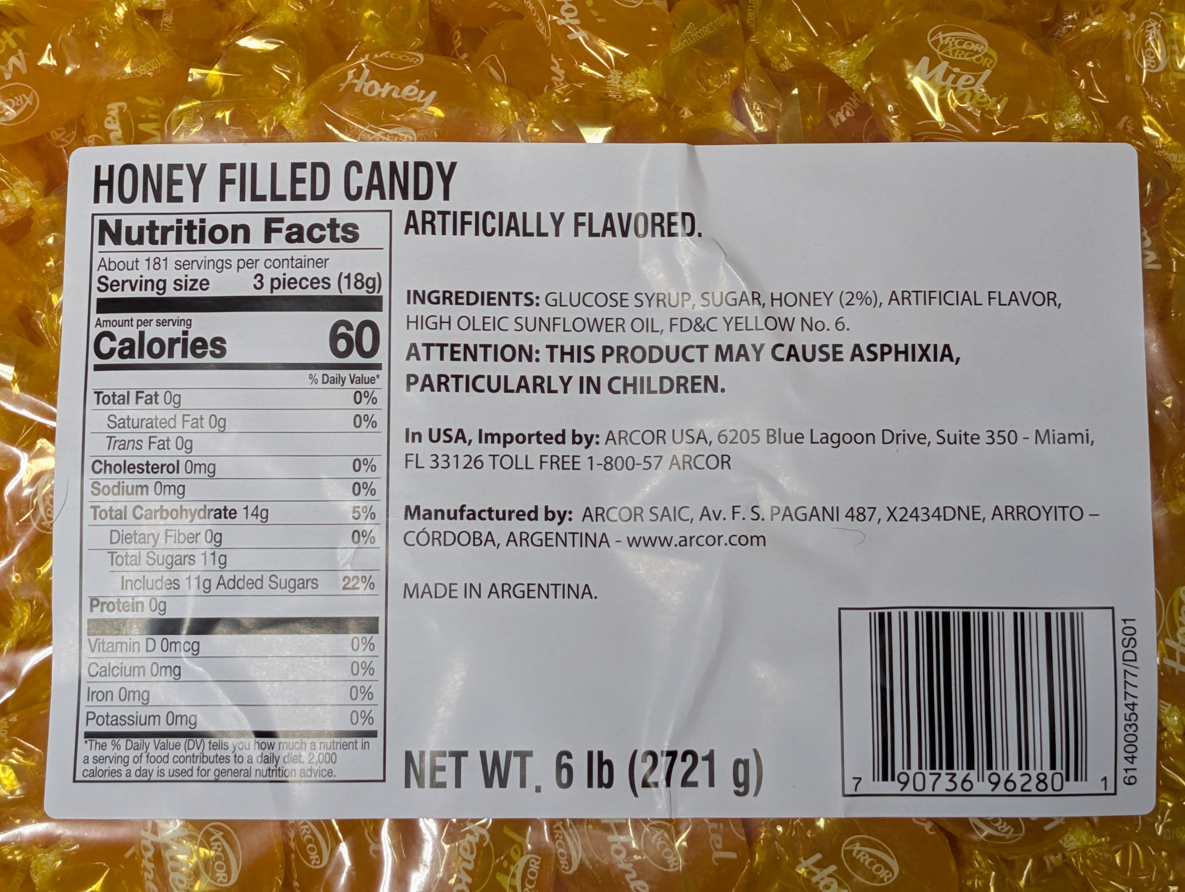 Honey Filled Hard Candy - Individually Wrapped | The Bee Folks